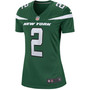 Women's Zach Wilson Gotham Green New York Jets 2021 NFL Draft First Round Pick Game Jersey