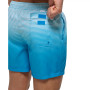 Men's 5" Ombré Gradient Stripe Swim Trunks