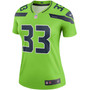 Women's Jamal Adams Neon Green Seattle Seahawks Legend Jersey