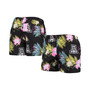 Men's Black Arizona Wildcats Neon Floral Swim Trunks