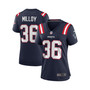 Women's Lawyer Milloy Navy New England Patriots Game Retired Player Jersey