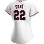 Women's Miguel Sano White Minnesota Twins Home Replica Player Jersey