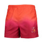 Men's Red Tampa Bay Buccaneers Retro Dip-Dye Swim Shorts