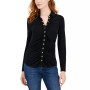 Women's Snap-Front Ruched Top, Created for Macy's