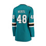 Women's Branded Tomas Hertl Teal San Jose Sharks Home Premier Breakaway Player Jersey