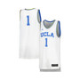 Brand #1 White Ucla Bruins Women's Basketball Replica Jersey