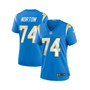 Women's Storm Norton Powder Blue Los Angeles Chargers Game Jersey