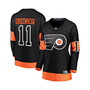 Women's Travis Konecny Black Philadelphia Flyers Alternate Premier Breakaway Jersey