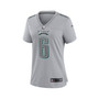 Women's DeVonta Smith Gray Philadelphia Eagles Atmosphere Fashion Game Jersey