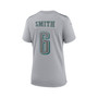 Women's DeVonta Smith Gray Philadelphia Eagles Atmosphere Fashion Game Jersey