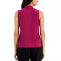 Women's Gathered-Front Stretch Knit Top