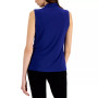 Women's Gathered-Front Stretch Knit Top