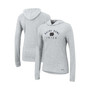 Women's Gray Notre Dame Fighting Irish Super-Soft Breezy Tri-Blend Pullover Hoodie