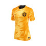 Women's Orange Netherlands National Team 2022/23 Home Breathe Stadium Replica Blank Jersey