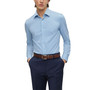 Men's Printed Performance-Stretch Jersey Slim-Fit Dress Shirt