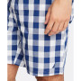 Men's Cotton Plaid Pajama Shorts