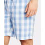 Men's Cotton Plaid Pajama Shorts