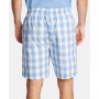 Men's Cotton Plaid Pajama Shorts