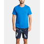 Men's Cotton Sailboat-Print Pajama Shorts