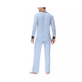 Men's Heat retaining Two Piece V-Neck & Lounge Pants Pajama Set