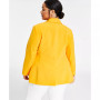 Plus Size Bi-Stretch One-Button Jacket, Created for Macy's
