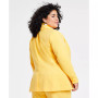 Plus Size Bi-Stretch One-Button Jacket, Created for Macy's