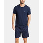 Men's Cotton Anchor-Print Pajama Shorts
