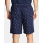 Men's Cotton Anchor-Print Pajama Shorts