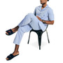 Men's Herringbone Comfort Cotton Pajama Shirt