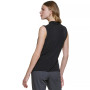 Gathered V-Neck Sleeveless Top