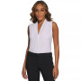 Gathered V-Neck Sleeveless Top