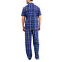 Men's Plaid Pajama Set, Created for Macy's