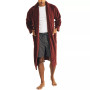 Men's Solid Shawl Robe