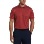 Men's Birdseye Textured Short-Sleeve Performance Polo Shirt