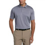 Men's Birdseye Textured Short-Sleeve Performance Polo Shirt