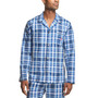 Men's Plaid Woven Pajama Top