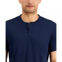 Men's Solid Henley, Created for Macy's