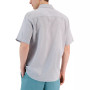 Men's Short-Sleeve Solid Textured Shirt, Created for Macy's