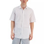 Men's Short-Sleeve Solid Textured Shirt, Created for Macy's