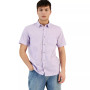 Men's Blake Linen Chambray Short Sleeve Button-Front Shirt, Created for Macy's