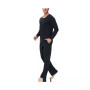Men's Two Piece Henley Pajama Set