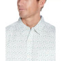 Men's Peached Poplin Short Sleeve Button Down Shirt