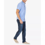Men's Classic-Fit Short-Sleeve Solid Stretch Oxford Shirt