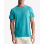 Men's Smooth Cotton Solid Crewneck T-Shirt