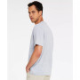 Men's Smooth Cotton Solid Crewneck T-Shirt