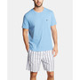 Men's Cotton Striped Pajama Shorts