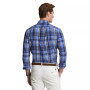 Men's Classic-Fit Plaid Oxford Shirt