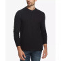 Men's Long Sleeve Brushed Jersey Henley T-shirt