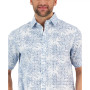 Men's Elevated Leaf Medallion Shirt, Created for Macy's