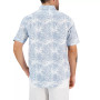 Men's Elevated Leaf Medallion Shirt, Created for Macy's